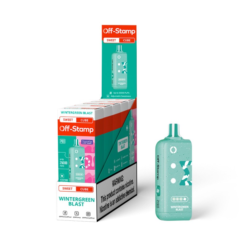 Off-Stamp X-Cube 25K Disposable Pods (Box of 5) Off-Stamp X-Cube 25K Disposable Pods (Box of 5)